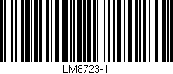 Código de barras (EAN, GTIN, SKU, ISBN): 'LM8723-1'
