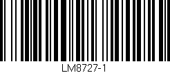 Código de barras (EAN, GTIN, SKU, ISBN): 'LM8727-1'