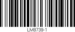 Código de barras (EAN, GTIN, SKU, ISBN): 'LM8739-1'