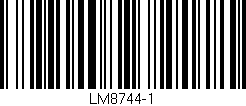 Código de barras (EAN, GTIN, SKU, ISBN): 'LM8744-1'