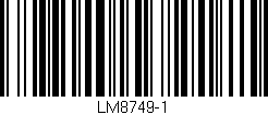 Código de barras (EAN, GTIN, SKU, ISBN): 'LM8749-1'