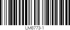 Código de barras (EAN, GTIN, SKU, ISBN): 'LM8773-1'