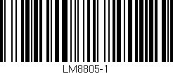 Código de barras (EAN, GTIN, SKU, ISBN): 'LM8805-1'