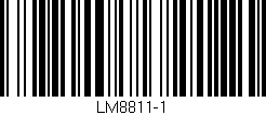 Código de barras (EAN, GTIN, SKU, ISBN): 'LM8811-1'