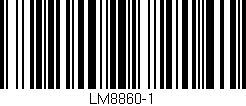 Código de barras (EAN, GTIN, SKU, ISBN): 'LM8860-1'