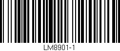 Código de barras (EAN, GTIN, SKU, ISBN): 'LM8901-1'