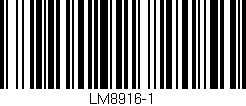 Código de barras (EAN, GTIN, SKU, ISBN): 'LM8916-1'