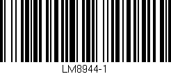 Código de barras (EAN, GTIN, SKU, ISBN): 'LM8944-1'