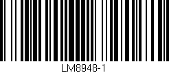 Código de barras (EAN, GTIN, SKU, ISBN): 'LM8948-1'