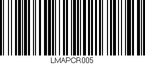 Código de barras (EAN, GTIN, SKU, ISBN): 'LMAPCR005'