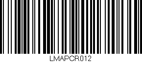 Código de barras (EAN, GTIN, SKU, ISBN): 'LMAPCR012'