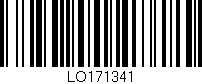 Código de barras (EAN, GTIN, SKU, ISBN): 'LO171341'