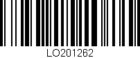 Código de barras (EAN, GTIN, SKU, ISBN): 'LO201262'