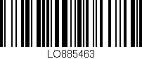 Código de barras (EAN, GTIN, SKU, ISBN): 'LO885463'