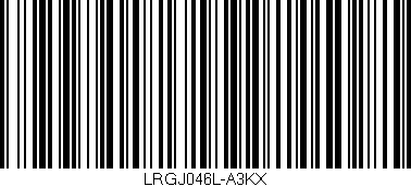 Código de barras (EAN, GTIN, SKU, ISBN): 'LRGJ046L-A3KX'