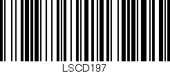 Código de barras (EAN, GTIN, SKU, ISBN): 'LSCD197'