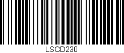 Código de barras (EAN, GTIN, SKU, ISBN): 'LSCD230'