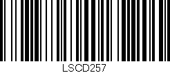 Código de barras (EAN, GTIN, SKU, ISBN): 'LSCD257'