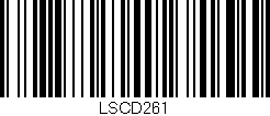 Código de barras (EAN, GTIN, SKU, ISBN): 'LSCD261'