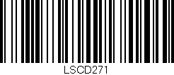 Código de barras (EAN, GTIN, SKU, ISBN): 'LSCD271'