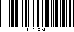 Código de barras (EAN, GTIN, SKU, ISBN): 'LSCD350'