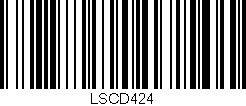 Código de barras (EAN, GTIN, SKU, ISBN): 'LSCD424'