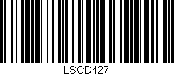 Código de barras (EAN, GTIN, SKU, ISBN): 'LSCD427'