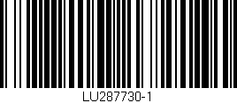 Código de barras (EAN, GTIN, SKU, ISBN): 'LU287730-1'