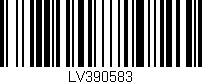 Código de barras (EAN, GTIN, SKU, ISBN): 'LV390583'