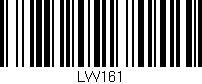 Código de barras (EAN, GTIN, SKU, ISBN): 'LW161'