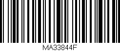 Código de barras (EAN, GTIN, SKU, ISBN): 'MA33844F'