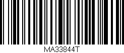 Código de barras (EAN, GTIN, SKU, ISBN): 'MA33844T'