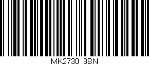 Código de barras (EAN, GTIN, SKU, ISBN): 'MK2730/8BN'