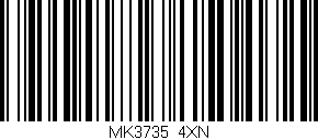 Código de barras (EAN, GTIN, SKU, ISBN): 'MK3735/4XN'