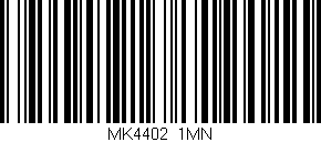 Código de barras (EAN, GTIN, SKU, ISBN): 'MK4402/1MN'