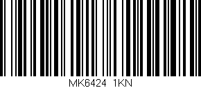 Código de barras (EAN, GTIN, SKU, ISBN): 'MK6424/1KN'