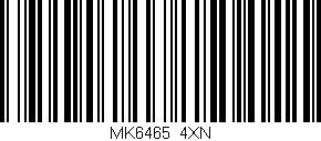 Código de barras (EAN, GTIN, SKU, ISBN): 'MK6465/4XN'