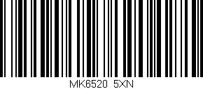 Código de barras (EAN, GTIN, SKU, ISBN): 'MK6520/5XN'