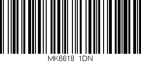 Código de barras (EAN, GTIN, SKU, ISBN): 'MK6618/1DN'