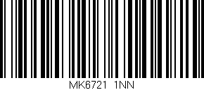 Código de barras (EAN, GTIN, SKU, ISBN): 'MK6721/1NN'