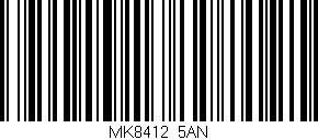 Código de barras (EAN, GTIN, SKU, ISBN): 'MK8412/5AN'
