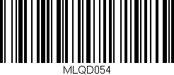 Código de barras (EAN, GTIN, SKU, ISBN): 'MLQD054'