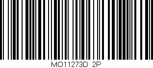 Código de barras (EAN, GTIN, SKU, ISBN): 'MO11273D/2P'