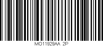 Código de barras (EAN, GTIN, SKU, ISBN): 'MO11929AA/2P'