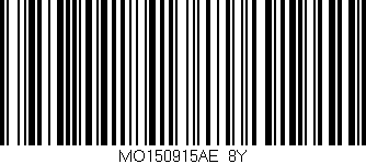Código de barras (EAN, GTIN, SKU, ISBN): 'MO150915AE/8Y'