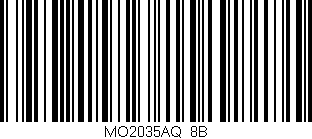 Código de barras (EAN, GTIN, SKU, ISBN): 'MO2035AQ/8B'