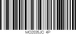 Código de barras (EAN, GTIN, SKU, ISBN): 'MO2035JC/4P'