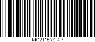 Código de barras (EAN, GTIN, SKU, ISBN): 'MO2115AZ/4P'