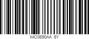 Código de barras (EAN, GTIN, SKU, ISBN): 'MO3690AA/8Y'