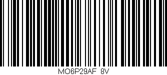 Código de barras (EAN, GTIN, SKU, ISBN): 'MO6P29AF/8V'